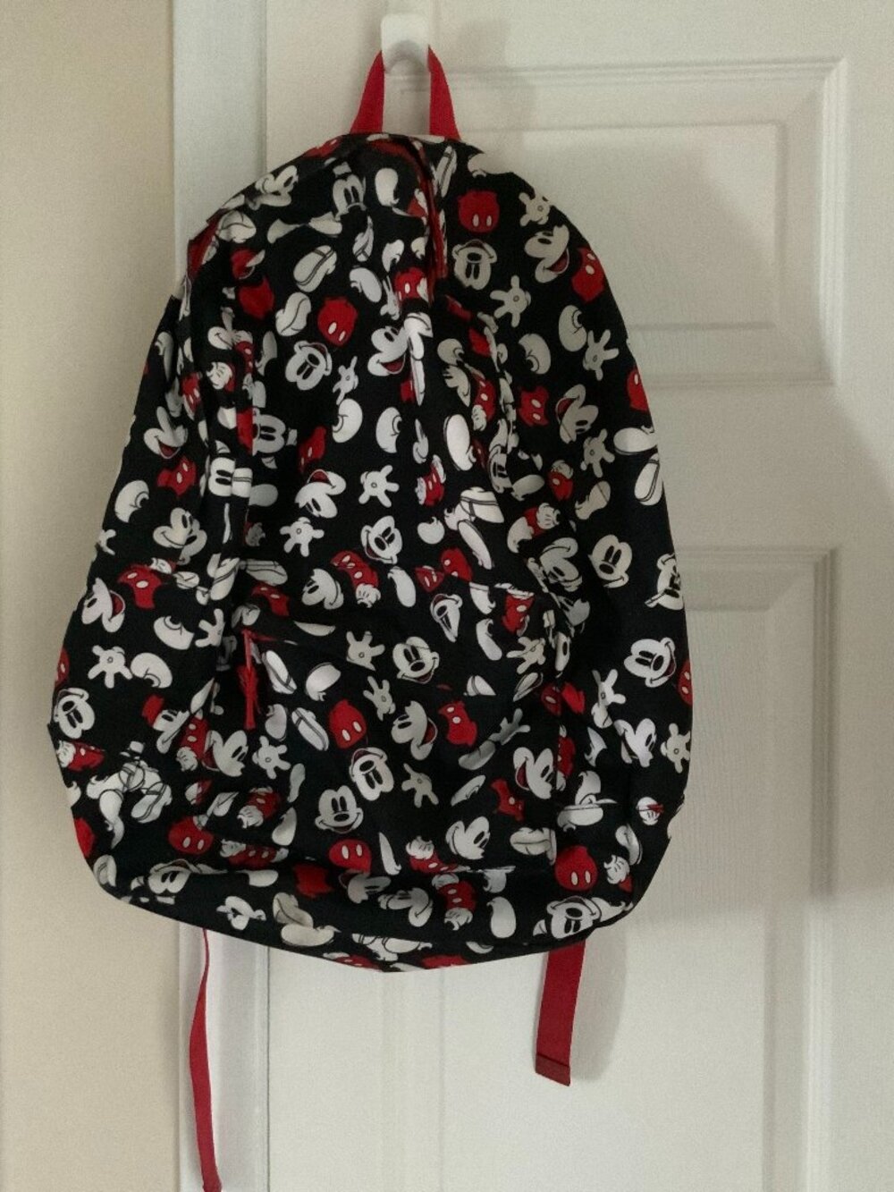 MICKEY MOUSE BACKPACK - BLACK, RED & WHITE